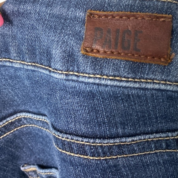 Paige Verdugo Ankle Destructed Skinny Jean Size 28 - Picture 7 of 7